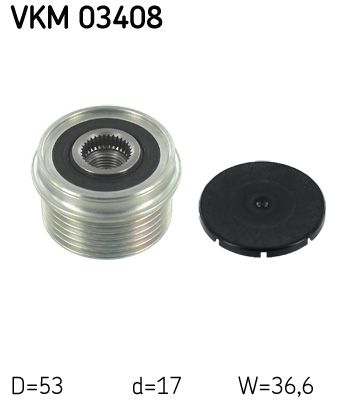 SKF Generatorfreilauf (VKM 03408) Thumbnail